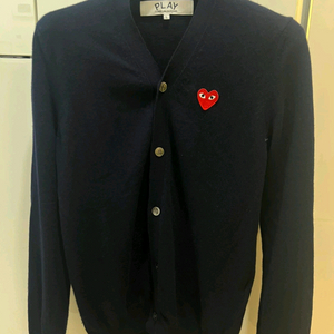 25fw 꼼데가르송 네이비가디건 L