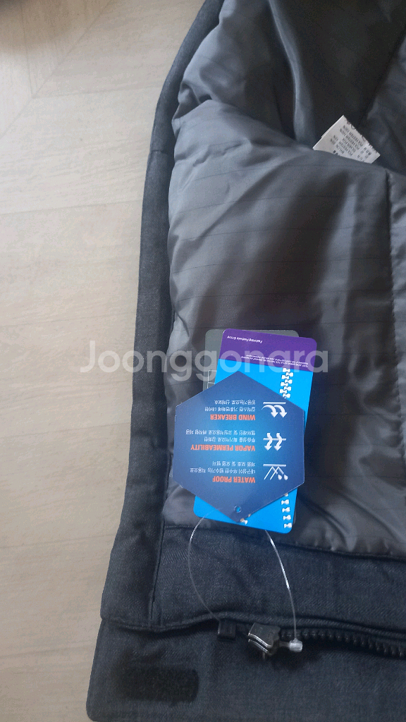 지벤 발열안감 웰론 파카 방수 방풍 방한복새제품110--2