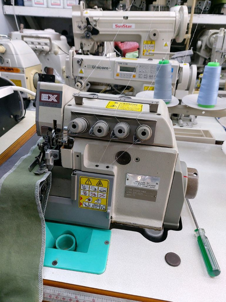 패가싸스 EX니온 오버록 공업용 미싱 이미지