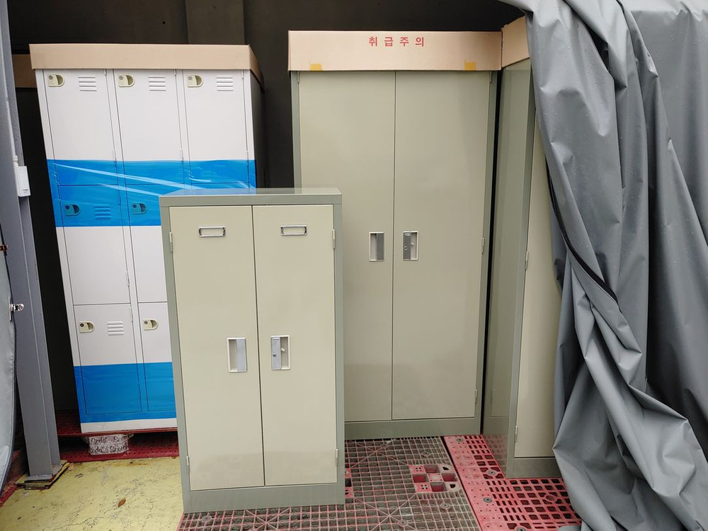 [판매] 신품 철재케비넷 철재락카장 철재사물함 판매 이미지