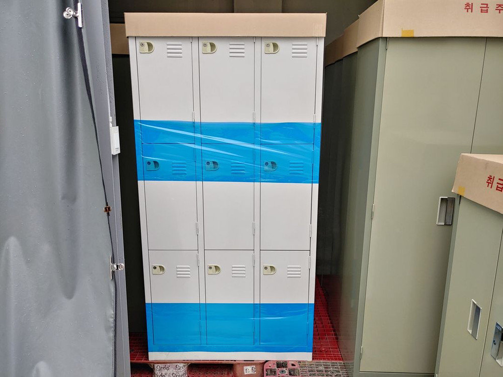[판매] 신품 철재케비넷 철재락카장 철재사물함 판매 이미지