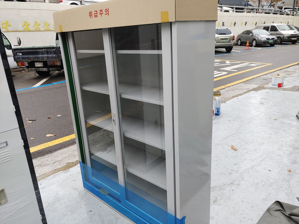 [판매] 신품 철재케비넷 철재락카장 철재사물함 판매 이미지