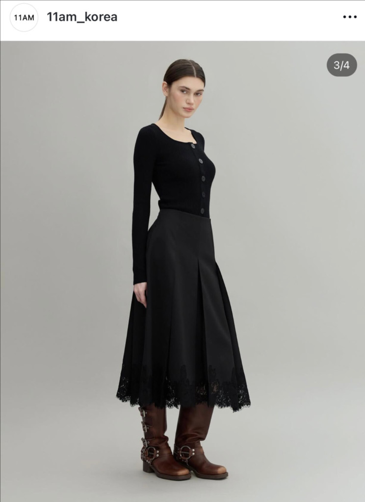 11am제작스커트 새상품 S사이즈 판매합니다--1