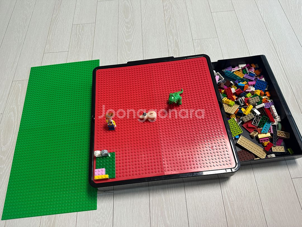 LEGO 레고용 놀이판겸 수납함--6