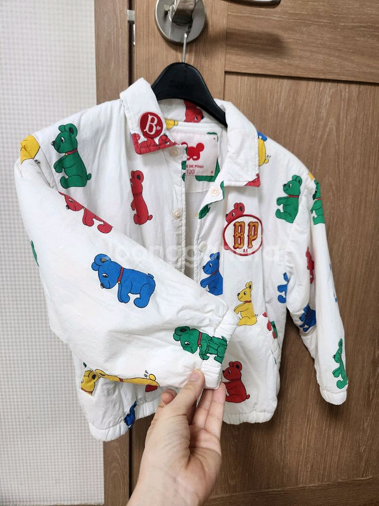 베베드피노 젤리곰 간절기점퍼 팝니다--3