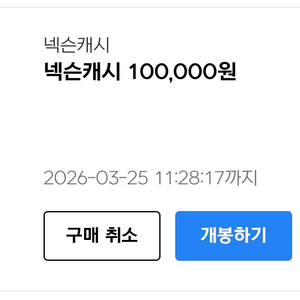 넥슨 캐시 10만원