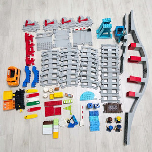 레고 듀플로 기차세트 10875+10872+10882