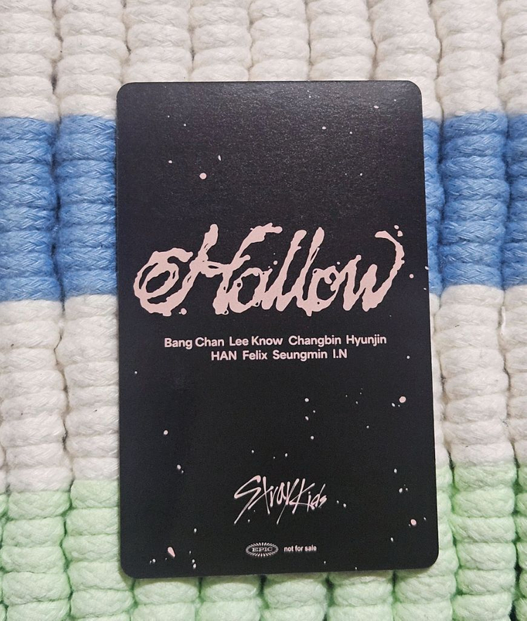 스트레이키즈 (스키즈) hollow 한,리노 유닛포카 이미지