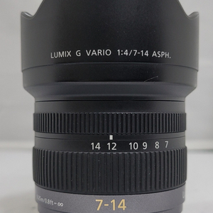 파나소닉 루믹스 G VARIO 7-14mm F4 렌즈 팝니다