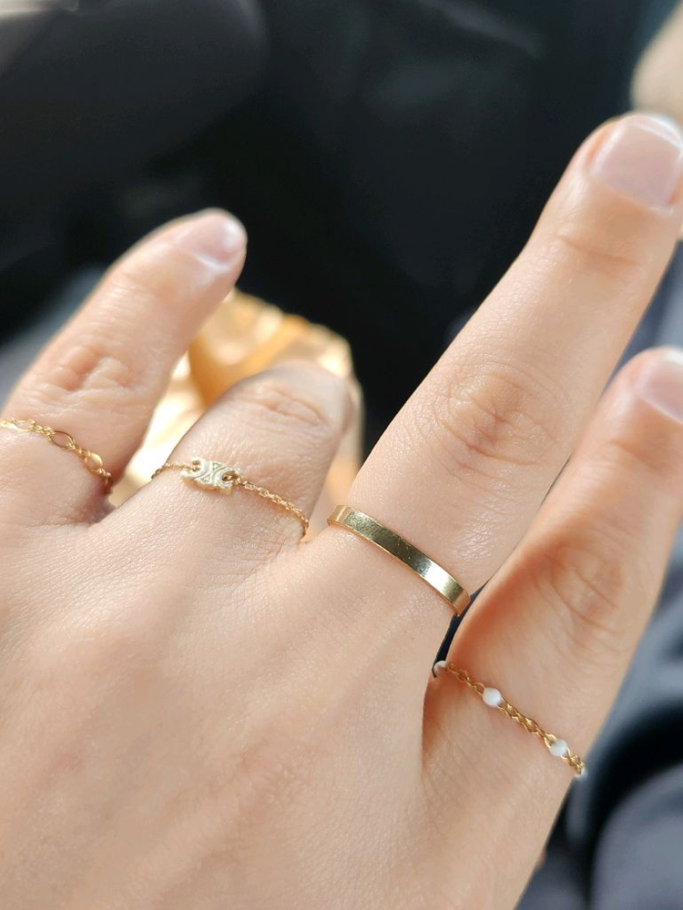 14k USA 평반지--4