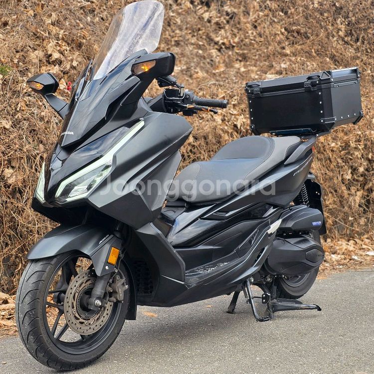 혼다 포르자350 24년식 1인신조 멧블랙 2만km 최저가 판매합니다.--2