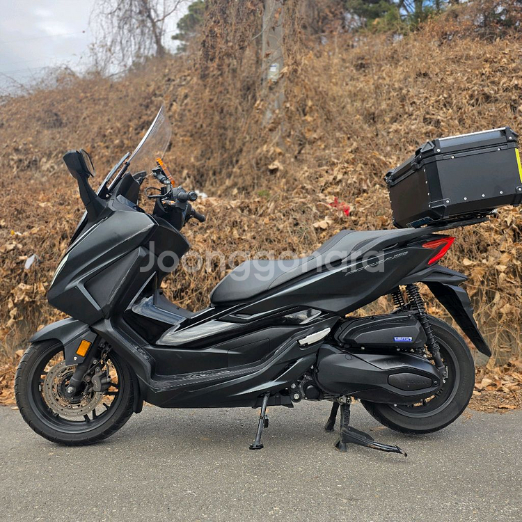 혼다 포르자350 24년식 1인신조 멧블랙 2만km 최저가 판매합니다.--4