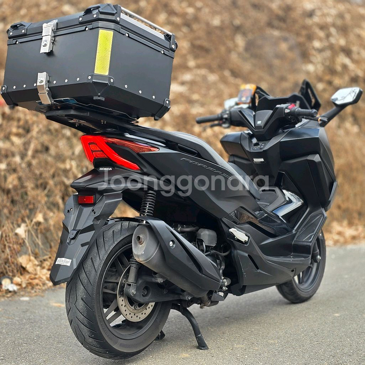 혼다 포르자350 24년식 1인신조 멧블랙 2만km 최저가 판매합니다.--6