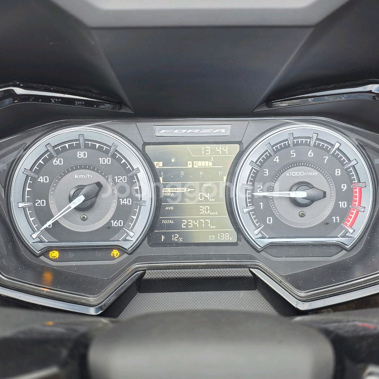 혼다 포르자350 24년식 1인신조 멧블랙 2만km 최저가 판매합니다.--9