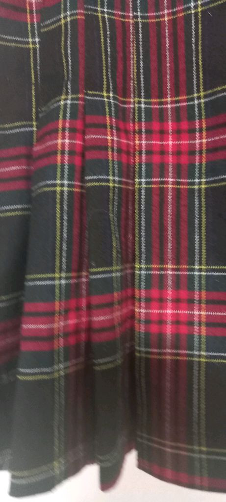 MNG 플리츠 체크 스커트(29인치)--2