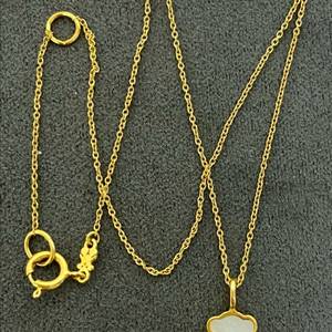 18k 곰 목걸이 토스정품