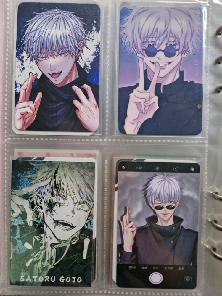 주술회전 지류 굿즈 포토카드 비공굿 학생증 클리어카드 스티커 전자파차단스티커 등 판매--6