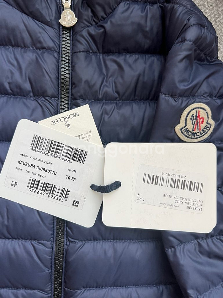 (정품) 몽클레어 카우쿠라 키즈 8A 네이비--1