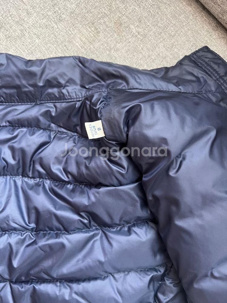 (정품) 몽클레어 카우쿠라 키즈 8A 네이비--8