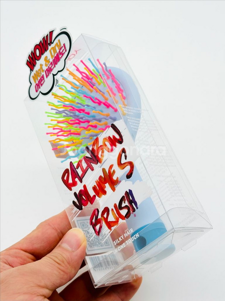 미개봉 새상품 아이캔디 레인보우 볼륨 헤어브러쉬 미디엄--2