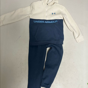 언더아머 키즈 6사이즈 플리스 상하 새상품 택없음