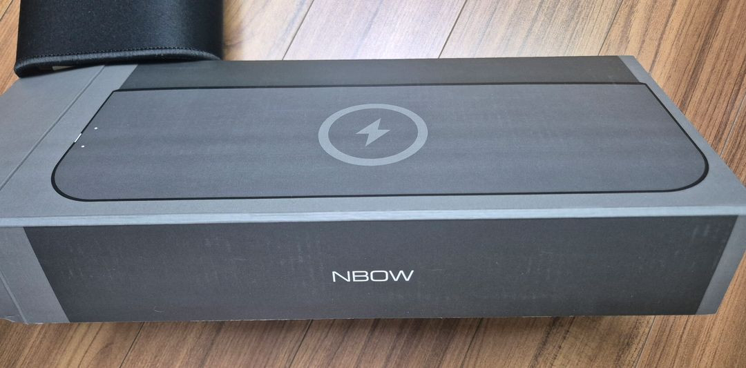 엔보우 고속 무선충전 마우스장패드 WCPADL 데스크매트 택포--1