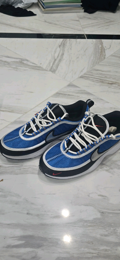 나이키 에어 줌 스피리돈 블랙 앤 시그널 블루 새상품 265 이미지