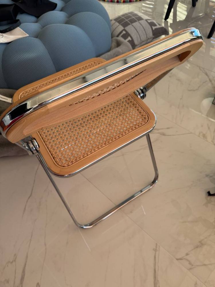 라탄 체어 접이식 의자 팝니다 이미지