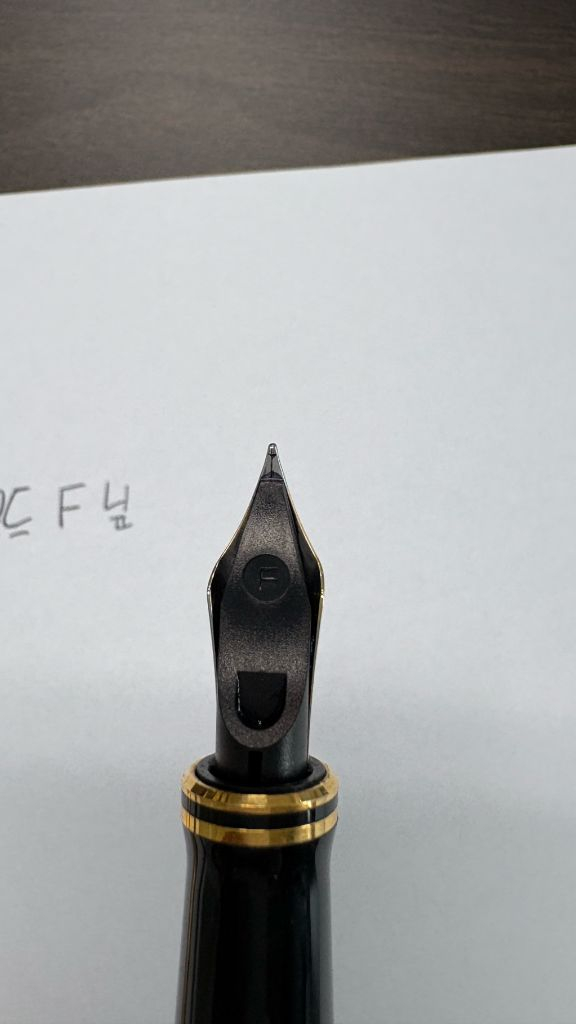 파카 듀오폴드 센테니얼 골드론 23k 골드 만년필 이미지