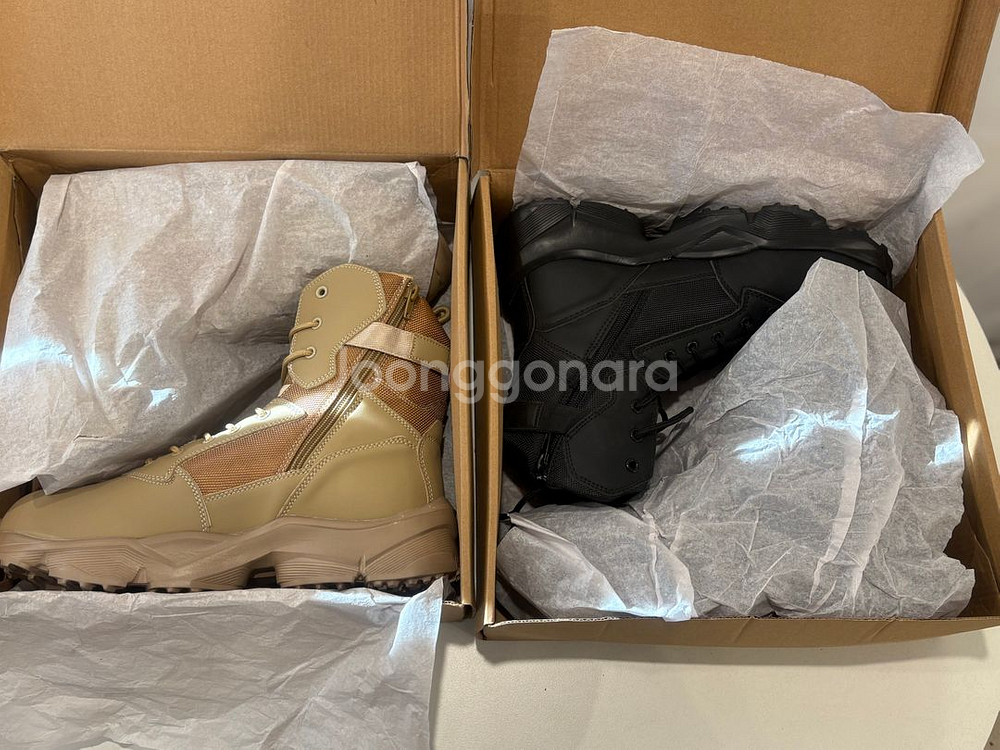 GHKO 안전화 전투화 경량안전화 발편한안전화 방수안전화 사계절 작업화--1