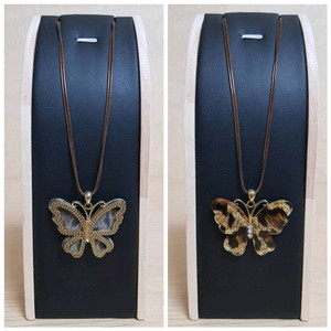 공방 양면 가죽줄 목걸이 새상품(분리가능) 이미지