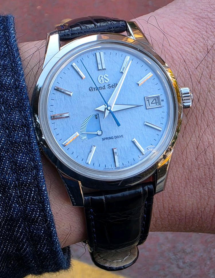 [판매/교환] 그랜드세이코 SBGA407 블루송이 국내스템핑 박스풀셋 이미지