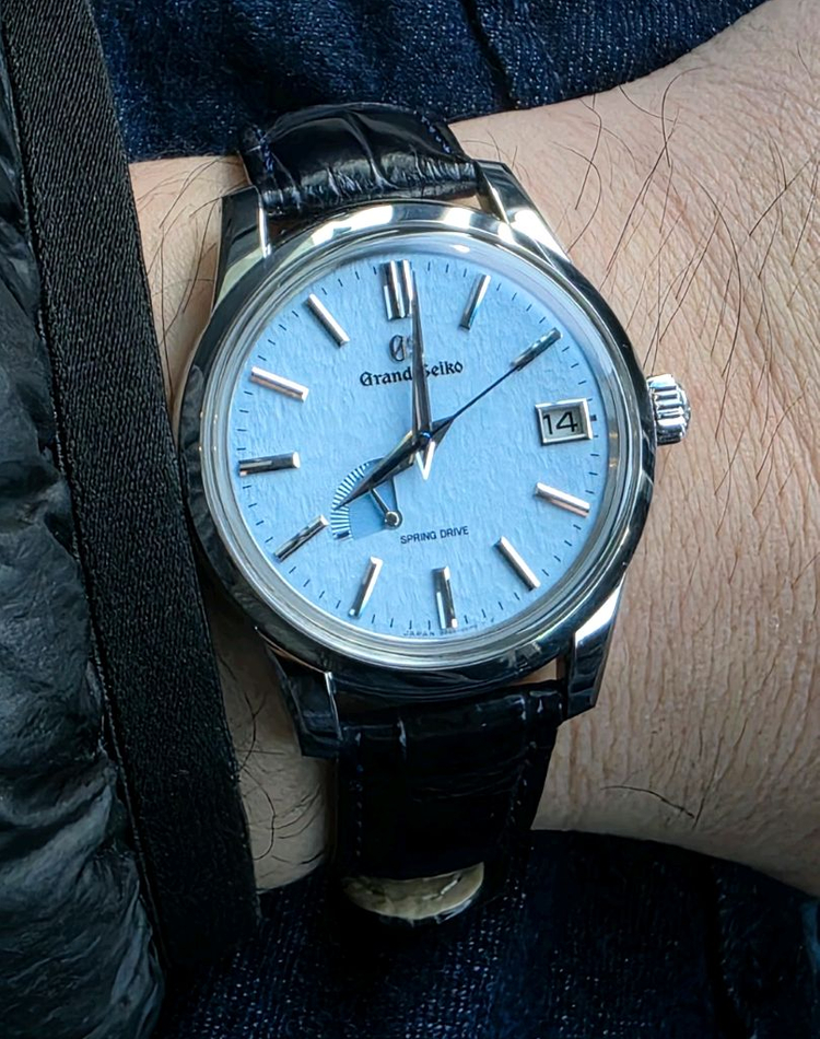 [판매/교환] 그랜드세이코 SBGA407 블루송이 국내스템핑 박스풀셋 이미지