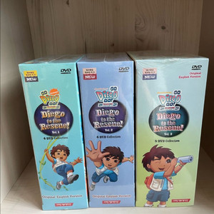 고 디에고 고 리더스북+dvd 13장 (미개봉)