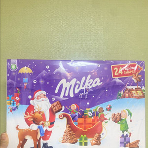 밀카 초콜릿 크리스마스 어드벤트 캘린더