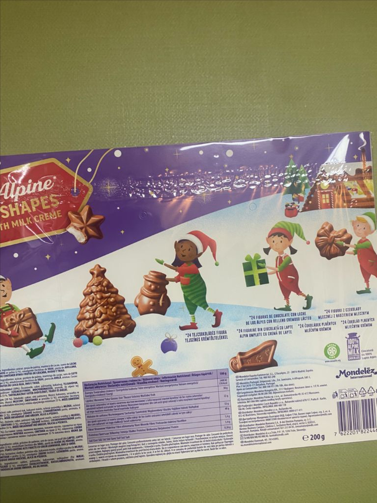 밀카 초콜릿 크리스마스 어드벤트 캘린더--1