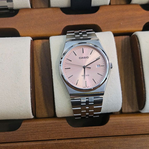 카시오 핑크 다이얼 MTP-B145D-4AVDF