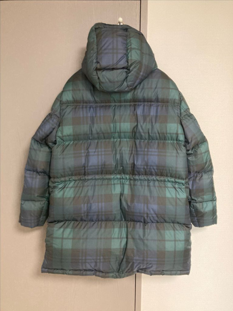 폴로 랄프로렌 체크 패딩 점퍼--1