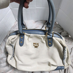 MCM 레더 핸드백