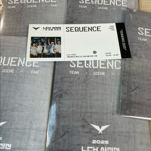 2025 LCK 사진전 엽서 세트(일괄시 사진전 티원 티켓 증정) 이미지