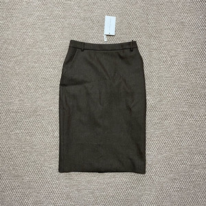 페라가모 라나울 브라운 스커트