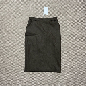 페라가모 라나울 브라운 스커트