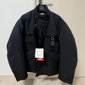 우영미 22FW 코듀라 패딩 블랙 46사이즈 이미지