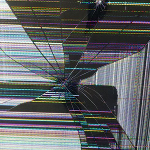 LG 55LF5600 55인치 TV 액정 파손