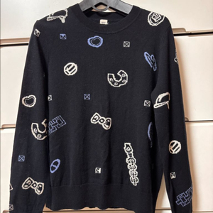 캐시미어100 니트 블랙 55-66 새상품