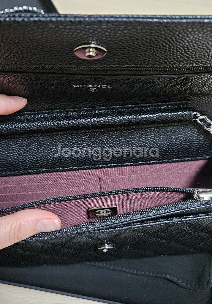 캐비어 퀼팅 체인백 가방 woc--4