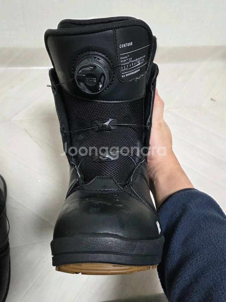 2021 k2 컨투어 투보아 스노우보드 부츠 220사이즈--2
