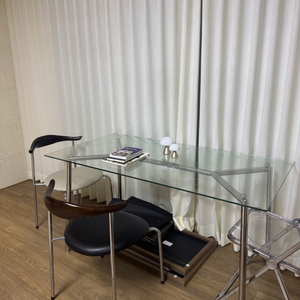 강화유리 테이블