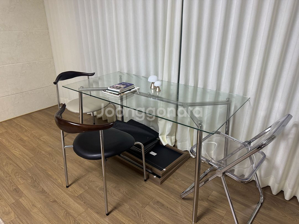 강화유리 테이블--1