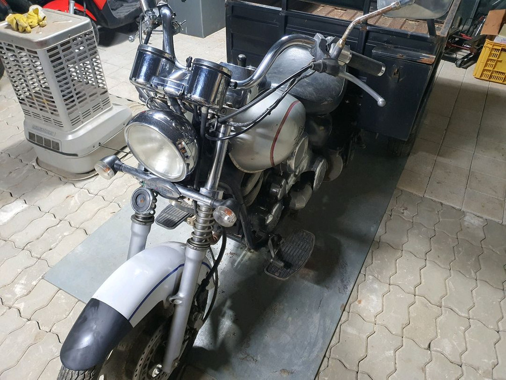 대림데이스타125 3륜 오토바이(도로주행가능) 이미지